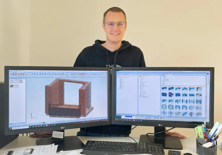 Vielseitige Ausbildung zum Technischen Systemplaner bei Klaus Janßen Metallbau Xanten – Projekte planen, Ideen umsetzen