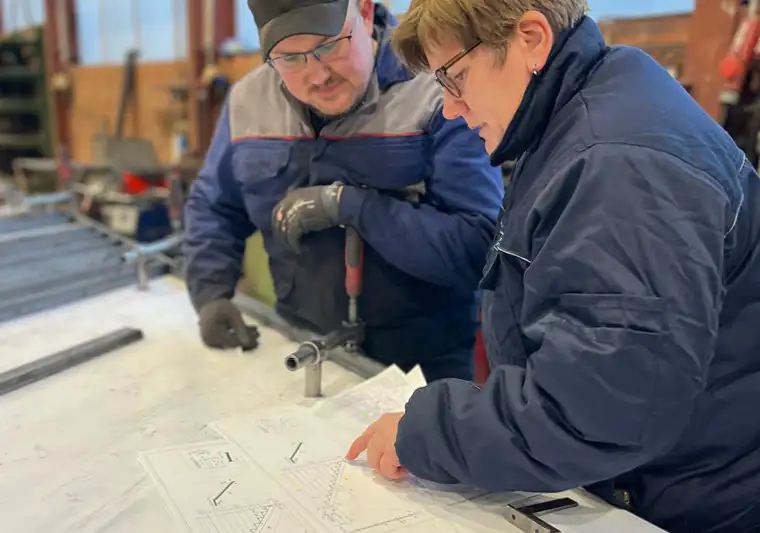 Deine Ausbildung zum Technischen Systemplaner in moderner Werkstatt bei Janßen in Xanten.
