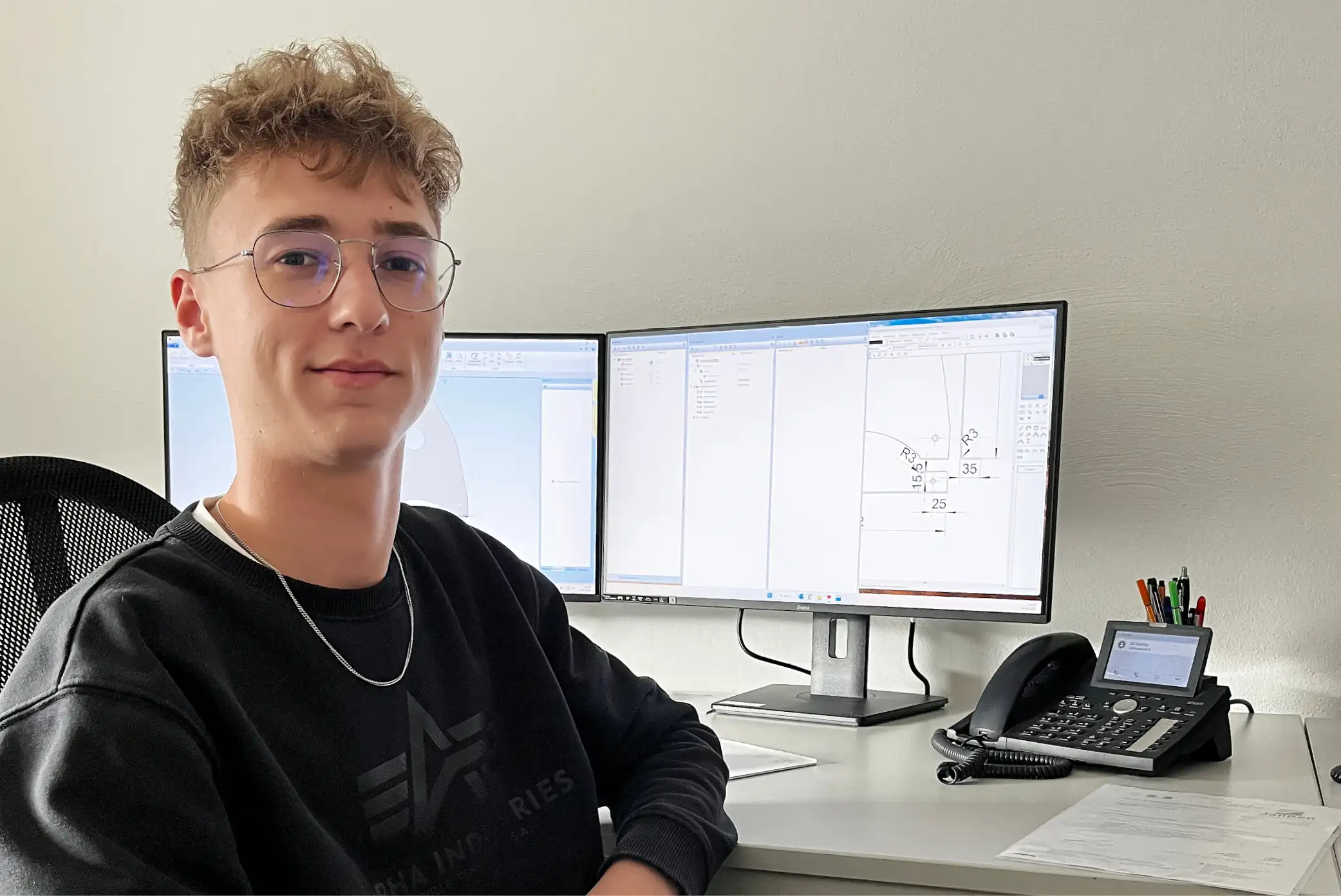 Ausbildung zum Technischen Systemplaner in Xanten – Tim-Luca Steffen 1/2